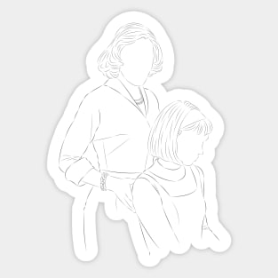 Carol and Therese - Carol Sticker